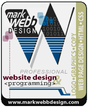 Mark WebbDesign, Partner of KingCart Services - markwebbdesign.com - website design, logo design, graphic and advertising design, copy writing