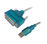 USB printer cable (db25)