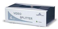 4-port video splitter (200 MHz)