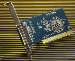 Single parallel PCI-bus card