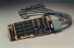 8 serial port ISA-bus card (9-pin COM-BOX)