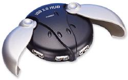 4-port USB 2.0 HUB