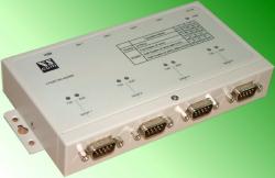 USB to 4 serial port adapter (RS422/485, 120V)