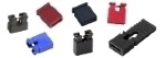 SHUNTS JUMPERS FOR PIN HEADERS .100 2.54mm & 2.00mm PITCH SHUNTS JUMPERS FOR PIN HEADERS .100 2.54mm & 2.00mm PITCH